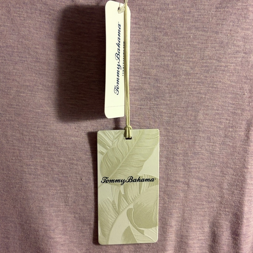 NWT Tommy Bahama Light Purple Long Sleeve Top - Picture 2 of 4